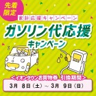 【富士南】ガソリンお買物券