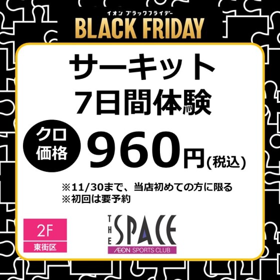 ブラックフライデースペシャル企画！