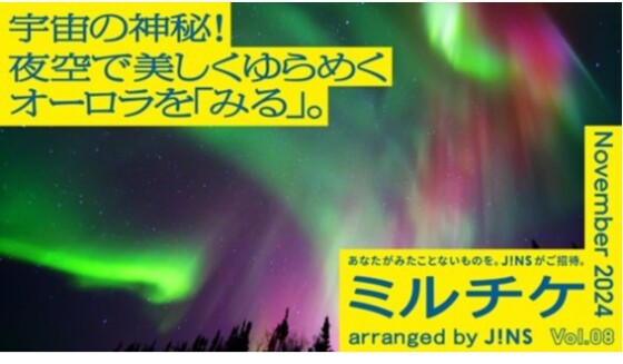 宇宙の神秘！夜空で美しくゆらめくオーロラを「みる」