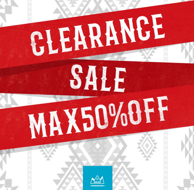 CLEARANCE　SALE！